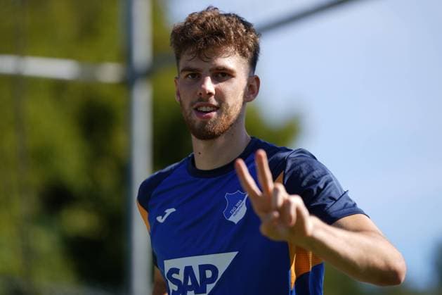05.09.2023, GER, Fußball, Herren, 1. BL 2023 2024, TSG 1899 Hoffenheim, Training Anton Stach (TSG Hoffenheim) Zuzenhausen Deutschland