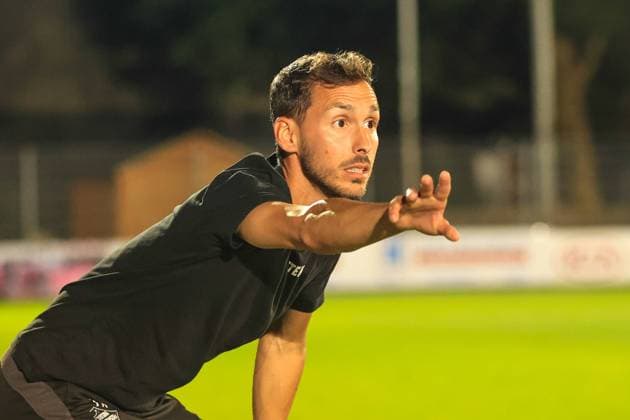 Fußball I Herren I Saison 2023 2024 I Regionalliga Nord I 3. Spieltag I FC Eintracht Norderstedt - FC Teutonia 05 I 06.09.2023 Dominik Glawogger (FC Teutonia 05 Ottensen) Copyright: xLobeca RHx