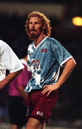 ALEXI LALAS Padova and USA International Footballer COMPULSORY CREDIT: UPPA Photoshot Photo UGL 008279 C-29 07.09.1994 ALEXI LALAS Padova and USA International Footballer COMPULSORY CREDIT: Talking Photoshot Photo UGL 008279 C-29 07.09.1994, Credit:Photoshot Avalon United Kingdom  Copyright: xPhotoshotx xAvalonx 0504056079