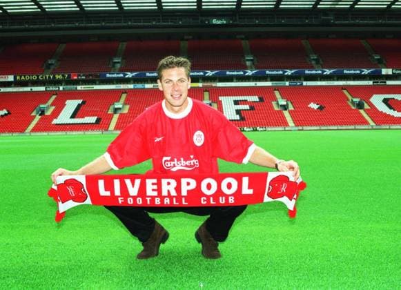 ERIC MEIJER Liverpool FC and Dutch International Footballer COMPULSORY CREDIT: UPPA Photoshot Photo UJF 016412 A-12 21.07.1999 ERIC MEIJER Liverpool FC and Dutch International Footballer COMPULSORY CREDIT: Talking Photoshot Photo UJF 016412 A-12 21.07.1999, Credit:Photoshot Avalon United Kingdom  Copyright: xPhotoshotx xAvalonx 0504173676