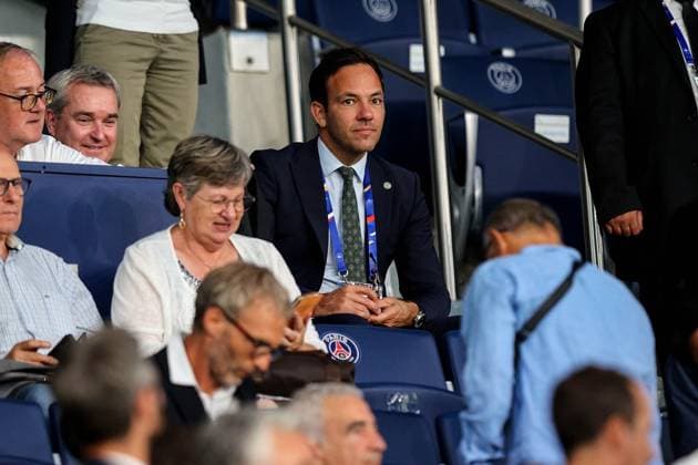 UEFA EURO, EM, Europameisterschaft,Fussball 2024 Qualifying Round Group B, Parc des Princes, Paris, France 7 9 2023 France vs Republic of Ireland FAI Director of Football Marc Canham attends the game Marc Canham attends the game 7 9 2023  Copyright: x INPHO RyanxByrnex RB1_9834