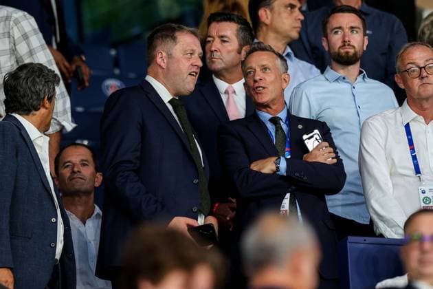 UEFA EURO, EM, Europameisterschaft,Fussball 2024 Qualifying Round Group B, Parc des Princes, Paris, France 7 9 2023 France vs Republic of Ireland FAI CEO Jonathan Hill attends the game Jonathan Hill attends the game 7 9 2023  Copyright: x INPHO RyanxByrnex RB1_9950