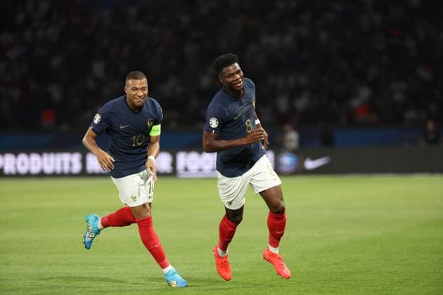 FRANCE - IRLANDE PHOTOPQR LE PARISIEN Le Parisien Arnaud Journois ; PARIS ; 07 09 2023 ; FOOTBALL , PARIS , PARC DES PRINCES , 07 09 2023 , ELIMINATOIRES DU CHAMPIONNAT D EUROPE UEFA EURO, EM, Europameisterschaft,Fussball 2024 EN ALLEMAGNE FRANCE - IRLANDE PHOTO LE PARISIEN ARNAUD JOURNOIS - september the 7th 2023 France vs Ireland at Parc des Princes in Paris in the context of qualifying for Euro 2024 PARIS France  Copyright: xPHOTOPQR LExPARISIEN MAXPPPxLexParisienx xArnaudxJournoisx 20230907LPA3317 20230907LPA3317