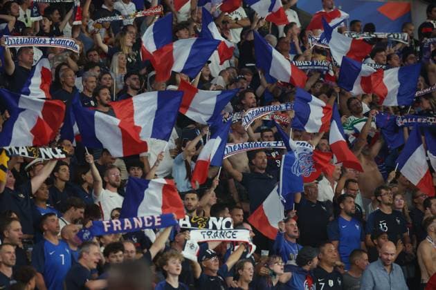 FRANCE - IRLANDE PHOTOPQR LE PARISIEN Le Parisien Arnaud Journois ; PARIS ; 07 09 2023 ; FOOTBALL , PARIS , PARC DES PRINCES , 07 09 2023 , ELIMINATOIRES DU CHAMPIONNAT D EUROPE UEFA EURO, EM, Europameisterschaft,Fussball 2024 EN ALLEMAGNE FRANCE - IRLANDE PHOTO LE PARISIEN ARNAUD JOURNOIS Supporters - september the 7th 2023 France vs Ireland at Parc des Princes in Paris in the context of qualifying for Euro 2024 PARIS France  Copyright: xPHOTOPQR LExPARISIEN MAXPPPxLexParisienx xArnaudxJournoisx 20230907LPA3395 20230907LPA3395