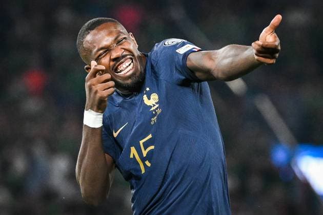 September 7, 2023, Saint-Denis, France, France: Marcus THURAM of France celebrates his goal during the UEFA EURO, EM, Europameisterschaft,Fussball 2024 European Qualifiers Group B match between France and Republic of Ireland at Parc des Princes Stadium on September 07, 2023 in Paris, France. Saint-Denis France - ZUMAm308 20230907_zsp_m308_006 Copyright: xMatthieuxMirvillex