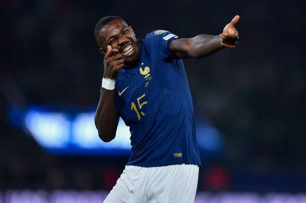 France - Ireland, UEFA EURO, EM, Europameisterschaft,Fussball 2024 Marcus THURAM of France during the UEFA EURO 2024 qualifying round group B match between France and Ireland at Parc des Princes on September 7, 2023 in Paris, France.(Photo by Franco Arland IMAGO) Paris France Copyright: xFrancoxArlandx 07092023-FAR_6769