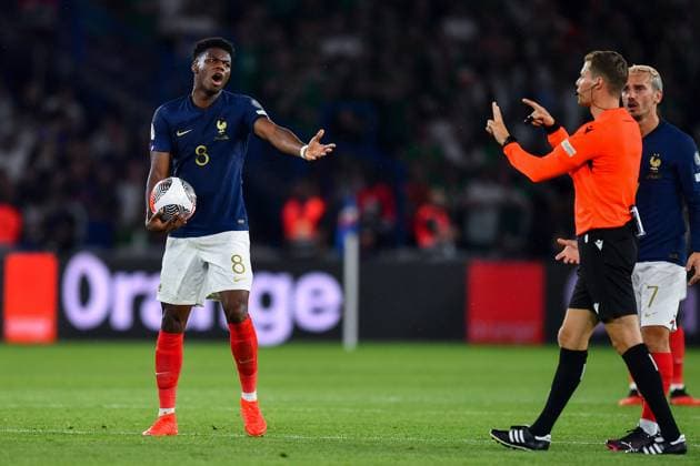 France - Ireland, UEFA EURO, EM, Europameisterschaft,Fussball 2024 Jules KOUNDE of France during the UEFA EURO 2024 qualifying round group B match between France and Ireland at Parc des Princes on September 7, 2023 in Paris, France.(Photo by Franco Arland IMAGO) Paris France Copyright: xFrancoxArlandx 07092023-FAR_6955
