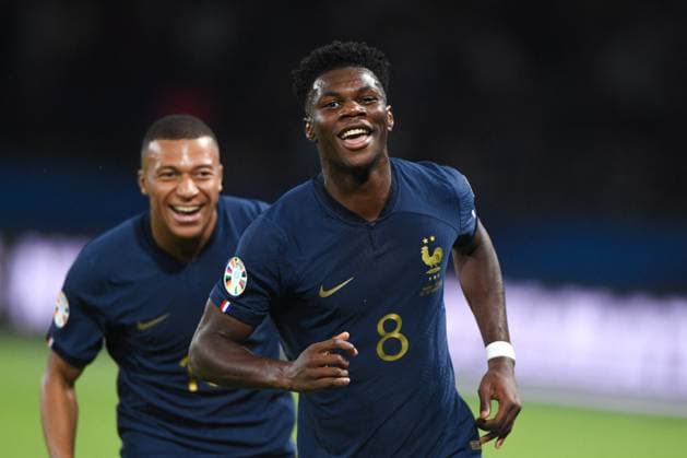 Euro Qualifiers - France v Ireland Aurelien Tchouameni during the UEFA EURO, EM, Europameisterschaft,Fussball Qualifier, EM, Europameisterschaft France v Ireland football match at Parc des Princes stadium on September 7, 2023 in Paris, France. Photo by Lione lUrman ABACAPRESS.COM Paris France  Copyright: xUrmanxLionel ABACAx 866757_001 UrmanxLionel ABACAx 866757_001