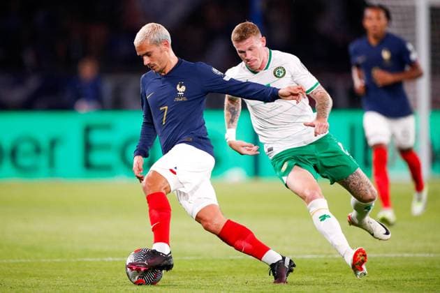 Euro Qualifiers - France v Ireland Antoine Griezmann during the UEFA EURO, EM, Europameisterschaft,Fussball Qualifier, EM, Europameisterschaft France v Ireland football match at Parc des Princes stadium on September 7, 2023 in Paris, France. Photo by Baptiste Paquot ABACAPRESS.COM Paris France  Copyright: xPaquotxBaptiste ABACAx 866749_036 PaquotxBaptiste ABACAx 866749_036