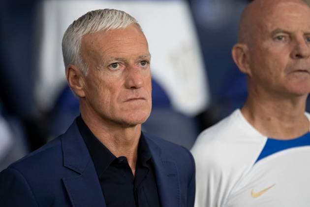 Euro Qualifiers - France v Ireland France s head coach Didier Deschamps during the UEFA EURO, EM, Europameisterschaft,Fussball 2024 football tournament Group B qualifying match between France and Republic of Ireland, at the Parc des Princes stadium in Paris, France on September 7, 2023. Photo by Eliot Blondet ABACAPRESS.COM Paris France  Copyright: xBlondetxEliot ABACAx 866753_040 BlondetxEliot ABACAx 866753_040