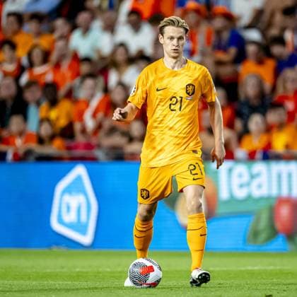 EINDHOVEN, Netherlands, 07-09-2023, football, Philips stadium, European Qualifier EK 2024, season 2023 2024, during the match Netherlands - Greece , Netherlands player Frenkie de Jong Netherlands - Greece  x22260274x Copyright: