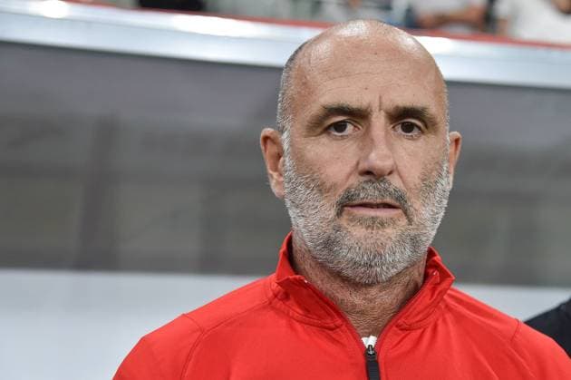 2023.09.08 Plock Pilka nozna Reprezentacja Polski U21, U 21 Eliminacje Mistrzostw Europy U-21 Sezon 2023 2024 Polska - Kosowo N z Michal Probierz Foto Marcin Bulanda PressFocus 2023.09.08 Plock Football Polish national team, Nationalteam U21 UEFA EURO, EM, Europameisterschaft,Fussball 2023 Qualifying Season 2023 2024 Polska - Kosowo Michal Probierz Credit: Marcin Bulanda PressFocus NEWSPIX.PL --- Newspix.pl POLAND OUT!  20230908xPF_MB016
