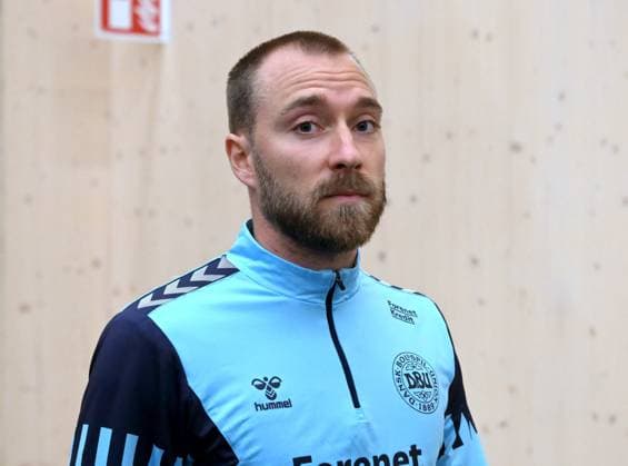Midfielder Christian Eriksen of Team Denmark before the international press conference, PK, Pressekonferenz of Denmark in Helsinki, Finland, on September 9, 2023 on the eve of the UEFA EURO, EM, Europameisterschaft,Fussball 2024 football qualifying match against Finland. Helsinki Finland LKFTJK20230909160740OKAT  Copyright: xVesaxMoilanenx LKFTJK20230909160740OKAT