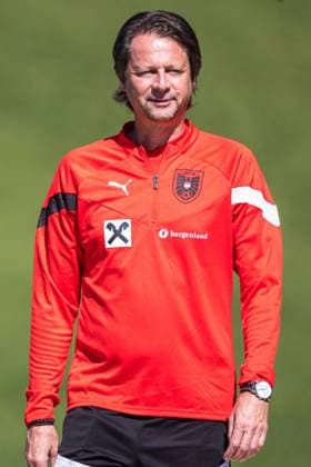 09.09.2023, Windischgarsten, AUT, UEFA EM Qualifikation, Training ÖFB Team, im Bild Peter Schöttel (ÖFB Sportlicher Leiter) Peter Schöttel during a training session prior to the UEFA European Championship, EM, Europameisterschaft qualification, group F match between Austria and Sweden. Windischgarsten, Austria on 2023 09 09. Expa Windischgarsten