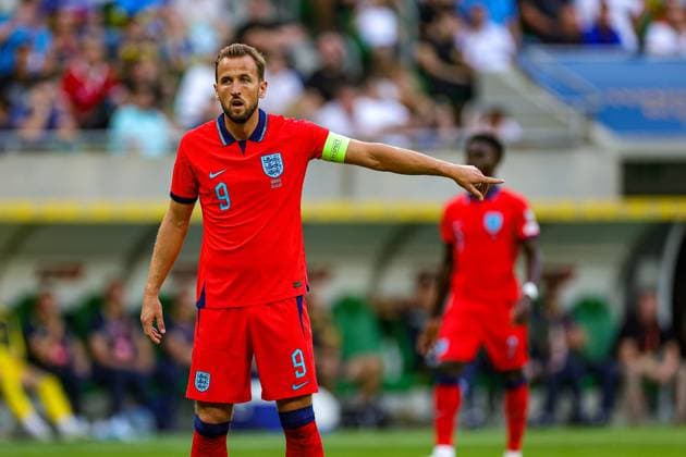 Ukraine v England UEFA European 2024 Qualifier 09 09 2023. Harry Kane (9) of England during the UEFA European 2024 Qualifier match between Ukraine and England at Wroclaw Stadium, Wroclaw, Poland on 9 September 2023. Editorial use only , Copyright: xNigelxKeenex PSI-17984-0115