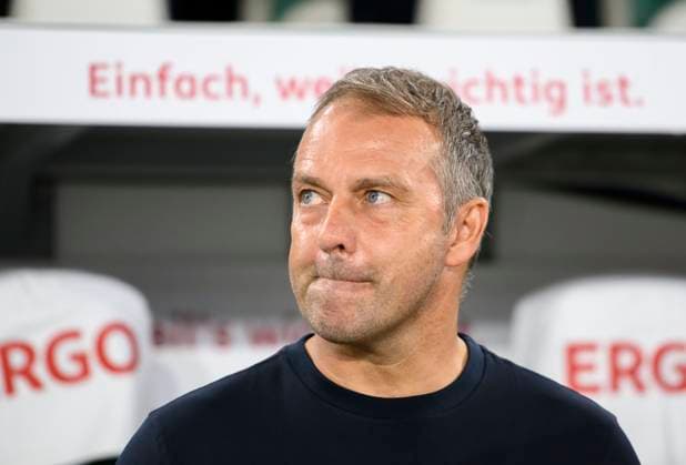 Trainer Bundestrainer Hans-Dieter Hansi FLICK (GER) Fussball Freundschaftsspiel, Deutschland (GER) - Japan (JPN), am 09.09.2023 in Wolfsburg Deutschland. Â