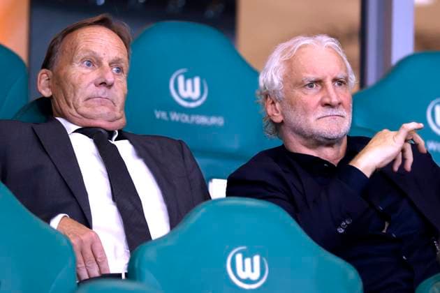 WATZKE Hans Joachim mit VOELLER Rudi DFB DFB Freundschaftsspiel Fussball Laenderspiel Deutschland - Japan 1 : 4 am 09.09. 2023 in Wolfsburg DFL REGULATIONS PROHIBIT ANY USE OF PHOTOGRAPHS as IMAGE SEQUENCES and or QUASI-VIDEO Copyright: xLacixPerenyix