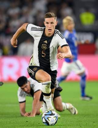 Nico SCHLOTTERBECK (GER) Aktion, Fussball Freundschaftsspiel, Deutschland (GER) - Japan (JPN) 1:4, am 09.09.2023 in Wolfsburg Deutschland. Â