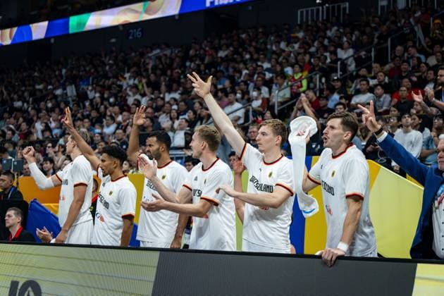 Basketball Manila Pasay 10.09.2023 FIBA Basketball World Cup 2023 Weltmeisterschaft der Männer Finale Deutschland (GER) - Serbien (SRB) Jubel Deutschland