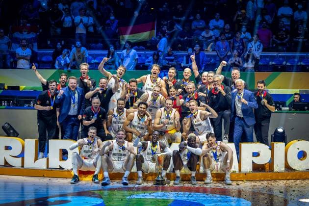 Basketball Manila Pasay 10.09.2023 FIBA Basketball World Cup 2023 Weltmeisterschaft der Männer Finale Deutschland (GER) - Serbien (SRB)