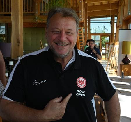 11.09.2023 Gründau Golfpark Gut Hühnerhof Eintracht Frankfurt Golf Open Ballmacher Jörg Müller Metropress