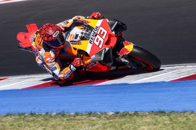 Sport Bilder des Tages IPP20230911 Motorsports: MotoGP World Championship, WM, Weltmeisterschaft Misano Test, Marc Marquez (Verwendung nur in Deutschland - GERMANY ONLY) *** IPP20230911 Motorsports MotoGP World Championship, Misano Test, Marc Marquez Use only in Germany GERMANY ONLY 