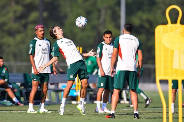 RECORD DATE NOT STATED Seleccion Mexicana 2023 Mexico team Training Session Jordi Cortizo during the Mexican national team, Nationalteam (Mexico) Training prior to the International Friendly, LÃ¤nderspiel, Nationalmannschaft match against the Uzbekistan National Team, at Childrens Healthcare of Atlanta Training Ground, on September 11, 2023. <br><br> Jordi Cortizo durante el Entrenamiento de la Seleccion de Mexico (Seleccion Mexicana) previo al partido amistoso internacional contra la Seleccion de Uzbekistan, en el Campo de Entrenamiento de Atencion Medica infantil de Atlanta, el 11 de septiembre de 2023. ATLANTA GEORGIA ESTADOS UNIDOS  Copyright: xAdrianxMaciasx 20230911174538_SMN_23_MEX_TRAI_CORTIZO47