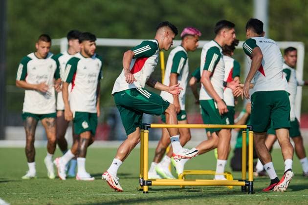 RECORD DATE NOT STATED Seleccion Mexicana 2023 Mexico team Training Session Uriel Antuna during the Mexican national team, Nationalteam (Mexico) Training prior to the International Friendly, LÃ¤nderspiel, Nationalmannschaft match against the Uzbekistan National Team, at Childrens Healthcare of Atlanta Training Ground, on September 11, 2023. <br><br> Uriel Antuna durante el Entrenamiento de la Seleccion de Mexico (Seleccion Mexicana) previo al partido amistoso internacional contra la Seleccion de Uzbekistan, en el Campo de Entrenamiento de Atencion Medica infantil de Atlanta, el 11 de septiembre de 2023. ATLANTA GEORGIA ESTADOS UNIDOS  Copyright: xJorgexMartinezx 20230911174736_SMN_23_MEX_TRAI_ANTUNA57