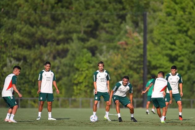 RECORD DATE NOT STATED Seleccion Mexicana 2023 Mexico team Training Session Gilberto Sepulveda during the Mexican national team, Nationalteam (Mexico) Training prior to the International Friendly, LÃ¤nderspiel, Nationalmannschaft match against the Uzbekistan National Team, at Childrens Healthcare of Atlanta Training Ground, on September 11, 2023. <br><br> Gilberto Sepulveda durante el Entrenamiento de la Seleccion de Mexico (Seleccion Mexicana) previo al partido amistoso internacional contra la Seleccion de Uzbekistan, en el Campo de Entrenamiento de Atencion Medica infantil de Atlanta, el 11 de septiembre de 2023. ATLANTA GEORGIA ESTADOS UNIDOS  Copyright: xAdrianxMaciasx 20230911180923_SMN_23_MEX_TRAI_SEPULVEDA75