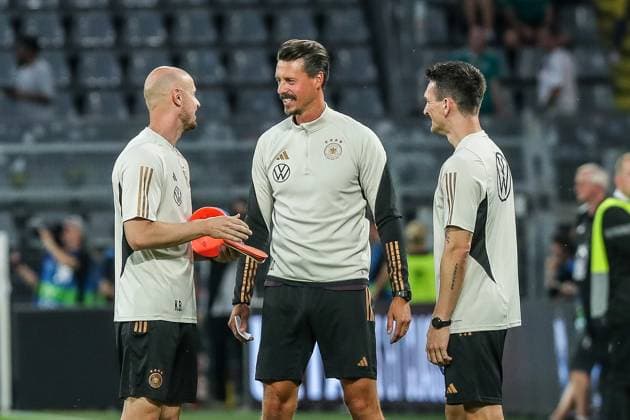 Fussball, Nationalmannschaft Saison 2023 2024 Freundschafts Länderspiel Deutschland - Frankreich 12.09.2023, SIGNAL-IDUNA-PARK Dortmund Sandro Wagner (Co Trainer, interimsweise Deutschland) Dortmund Signal-Iduna-Park Nordrhein-Westfahlen Deutschland