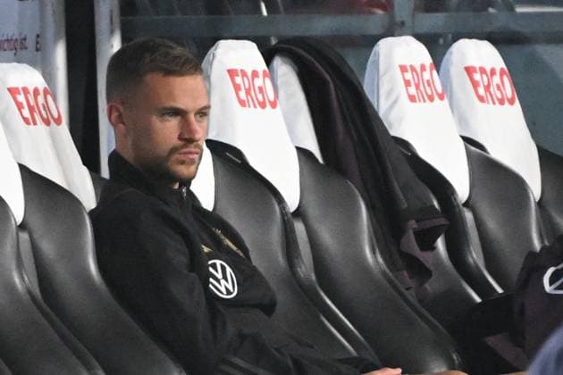 12.09.2023, xjhx, Fussball Länderspiel, Deutschland - Frankreich emspor, v.l. Joshua Kimmich (Deutsche Fussball Nationalmannschaft DFB) (DFL DFB REGULATIONS PROHIBIT ANY USE OF PHOTOGRAPHS as IMAGE SEQUENCES and or QUASI-VIDEO) Dortmund