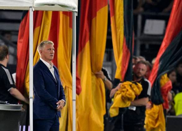 12.09.2023, Fussball Nationalteams Freundschaftsspiele 2023, Länderspiel, Deutschland - Frankreich, im Signal-Iduna-Park Stadion Dortmund, Bastian Schweinsteiger (Deutschland).