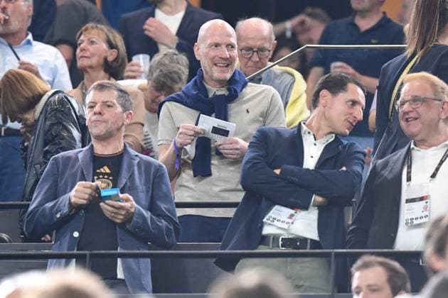 Fussball, Herren, Saison 2023 2024, Länderspiel in Dortmund, Deutschland - Frankreich, v. l. Matthias Sammer, 12.09. 2023, Copyright: xSebastianxRäppold MatthiasxKochx