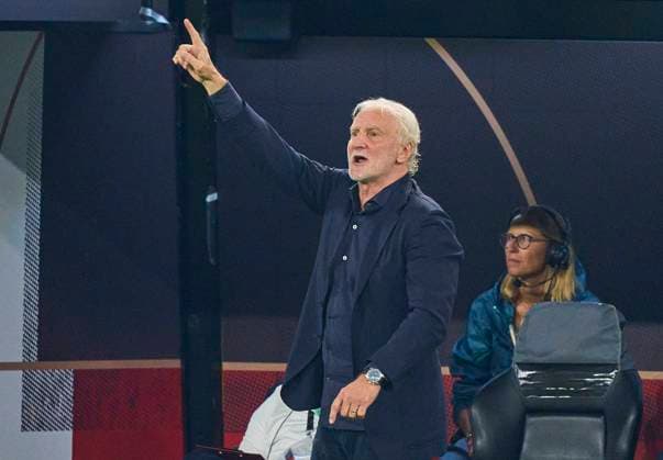 Rudi Völler (DFB Sportdirektor), geste in the friendly match GERMANY - FRANCE DEUTSCHLAND - FRANKREICH Preparation for European Championships 2024 in Germany ,Season 2023 2024, on Sept 12, 2023 in Dortmund, Germany.