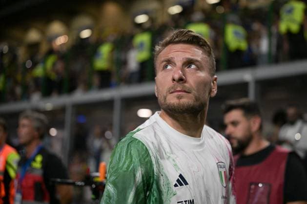 Ciro Immobile of Italy during the UEFA EURO, EM, Europameisterschaft,Fussball 2024 European qualifier match between Italy and Ucraine on 22 of September 2023 at Giuseppe Meazza San Siro Siro stadium in Milan, Italy. Photo Tiziano Ballabio  Copyright: xTizianoxBallabio IPAxSportx xipax xx 0 IPA_IPA40248178