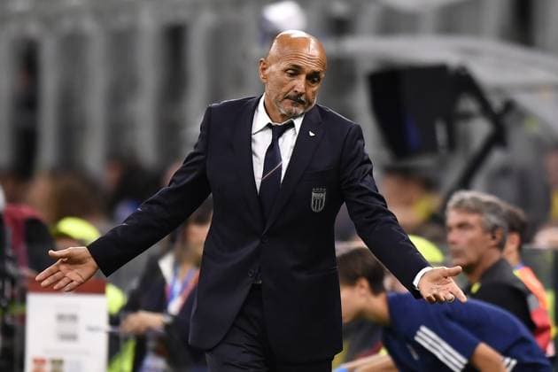 Sport Themen der Woche KW37 Foto Fabio Ferrari LaPresse 12 Settembre 2023 - Milano, Italia - calcio - Italia Vs Ucraina - Qualificazioni Euro 2024 - Group C - Stadio Giuseppe Meazza San Siro. Nella foto: Luciano Spalletti (Italy) September 12, 2023 Milan, Italy - sport, soccer - Italy Vs Ukraine - European Qualifiers 2024 - Group C - Giuseppe Meazza San Siro Stadium. In the pic: Luciano Spalletti (Italy)  Copyright: xFabioxFerrari LaPressex