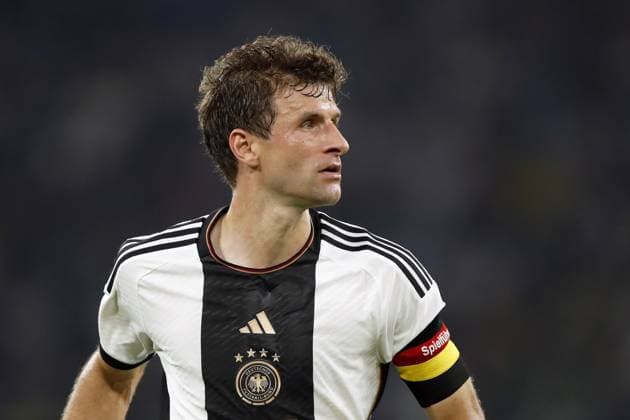 DORTMUND - Thomas Muller of Germany during the friendly Interland match between Germany and France at the Signal Iduna Park on September 12, 2023 in Dortmund, Germany. ANP Hollandse Hoogte BART STOUTJESDIJK International Friendly, Länderspiel, Nationalmannschaft 2023 2024 xVIxANPxSportx xBartxStoutjesdijkxIVx 478050079 originalFilename: 478050079.jpg
