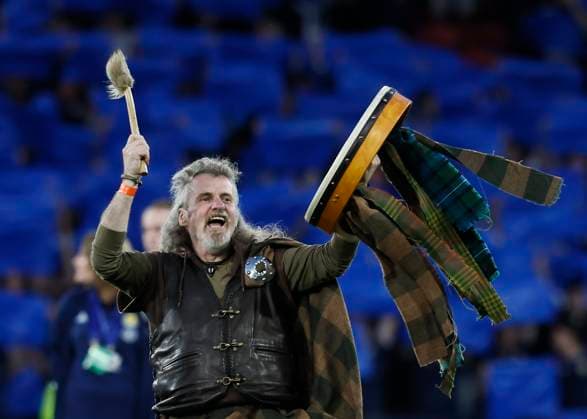 Sport Bilder des Tages Scotland v England 150th Anniversary Heritage Match General view of drummers ahead of the 150th Anniversary Heritage Match match between Scotland and England at Hampden Park, Glasgow Copyright: xFredxPalmerx FIL-18948-0137 UK Newspapers OUT