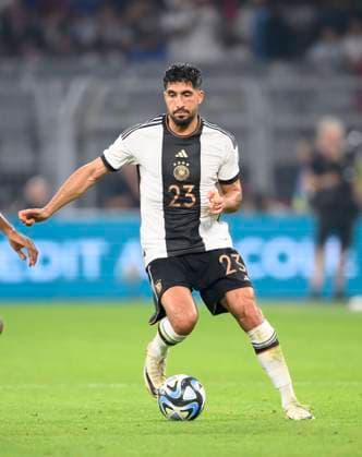 Emre CAN (GER) Aktion, Fussball Freundschaftsspiel, Deutschland (GER) - Frankreich (FRA) 2:1, am 12.09.2023 in Dortmund Deutschland. Â