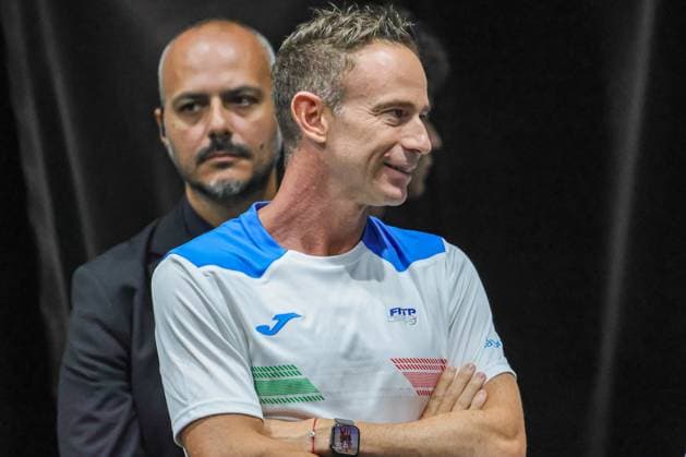 Filippo Volandri head coach of Italy national team, Nationalteam  Copyright: xFabioxPatamia IPAxSportx xipa-agx xx 0 IPA_IPA40264510