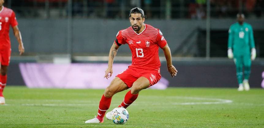 Foto Manuel Geisser 12.09. 2023 Stade de Tourbillon (Sion) , SCHWEIZ, Saison 2023 2024 Fussball EM Qualifikation Schweiz - Andorra Ricardo Rodriguez (Schweiz)