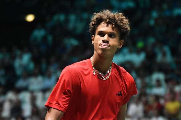 Canada-Italia Davis Cup 2023 Unipol Arena 13 Settembre Italia vs Canada Nella foto: Gabriel Diallo Bologna Italy Copyright: xAndreaxRositox DSC_8128