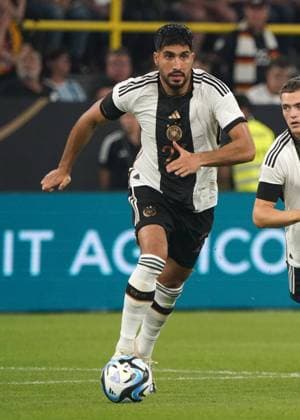 Nationalmannschaft, Fussball, Herren, Freundschaftsspiel, Länderspiel, Deutschland-Frankreich , 12.09.2023 , Signaliduna Park Dortmund Can Emre, Deutschland, Aktion, Einzelbild