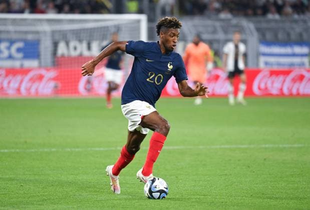 Kingsley Coman (Frankreich) 12.09.2023, DFB Fussball Länderspiel 2023, Deutschland - Frankreich 2:1 Dortmund Signal Iduna Park Deutschland