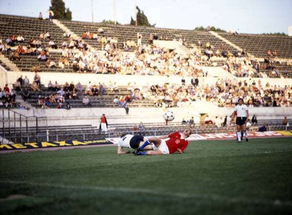 Archivbilder der Woche SPORT KW37 11.06.80 Deutschland - Tschechoslowakei Italien, Rom, 11.06.1980, Fussball, UEFA EM 1980 in Italien, DFB Deutschland - Tschechoslowakei (1:0): (Deutschland). *** 11 06 80 Germany Czechoslovakia Italy, Rome, 11 06 1980, Football, UEFA EURO 1980 in Italy, DFB Germany Czechoslovakia 1 0 Germany