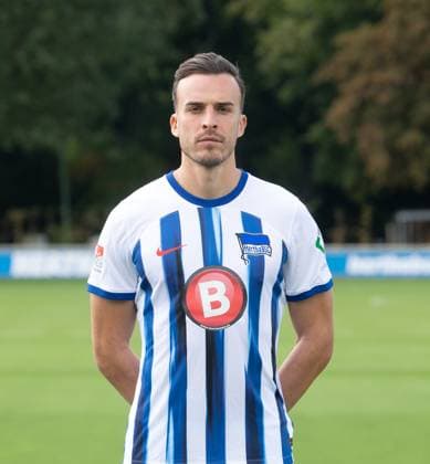 Haris Tabakovic (Hertha BSC); Hertha BSC; 2. Bundesliga, Porträttermin 2023 2024, 14.09. 2023, Copyright: xSebastianxRäppold MatthiasxKochx
