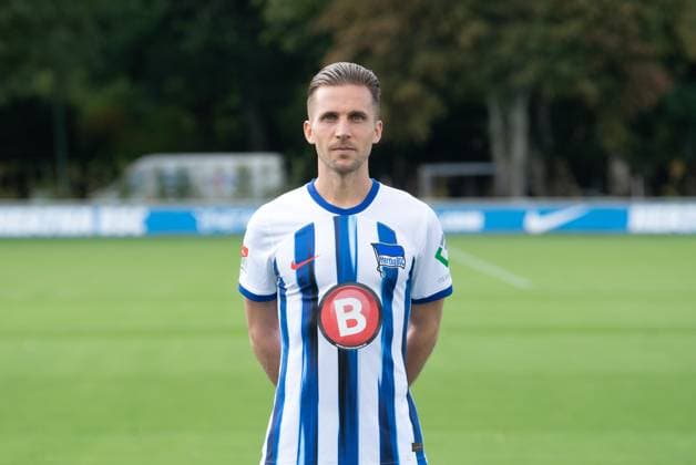 Peter Pekarik (Hertha BSC); Hertha BSC; 2. Bundesliga, Porträttermin 2023 2024, 14.09. 2023, Copyright: xSebastianxRäppold MatthiasxKochx