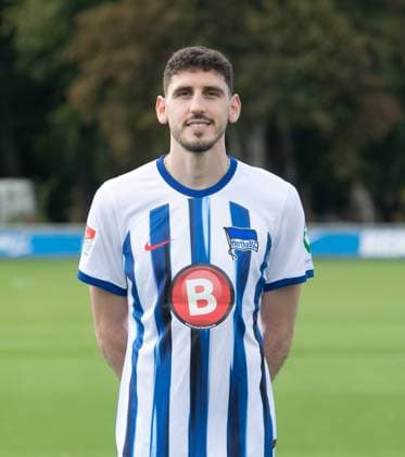 Agustin Rogel (Hertha BSC); Hertha BSC; 2. Bundesliga, Porträttermin 2023 2024, 14.09. 2023, Copyright: xSebastianxRäppold MatthiasxKochx