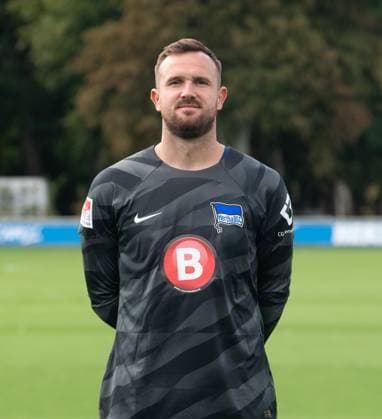 Torhüter Philip Sprint (Hertha BSC); Hertha BSC; 2. Bundesliga, Porträttermin 2023 2024, 14.09. 2023, Copyright: xSebastianxRäppold MatthiasxKochx