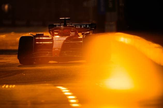 16 Charles Leclerc (MCO, Scuderia Ferrari), F1 Grand Prix of Singapore at Marina Bay Street Circuit on September 15, 2023 in Singapore, Singapore. (Photo by HOCH ZWEI) Singapore Singapore